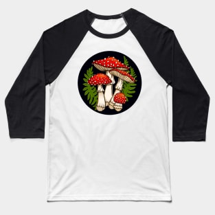 Magic Mushrooms Baseball T-Shirt